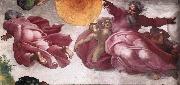 Michelangelo Buonarroti Creation of the Sun, Moon, and Plants china oil painting artist